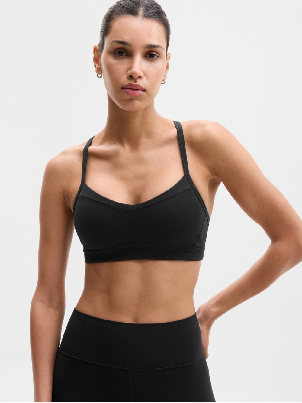 Athleta Vital Sports Bra - Black